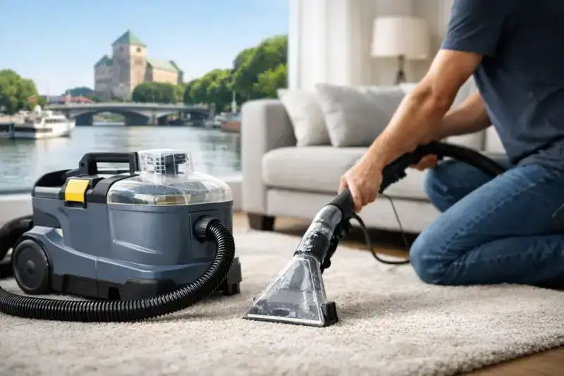 Mistä vuokrata tekstiilipesuri Turun seudulla?