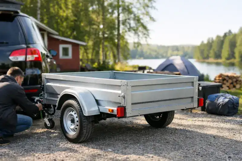 Peräkärry vuokralle viikonlopuksi helposti
