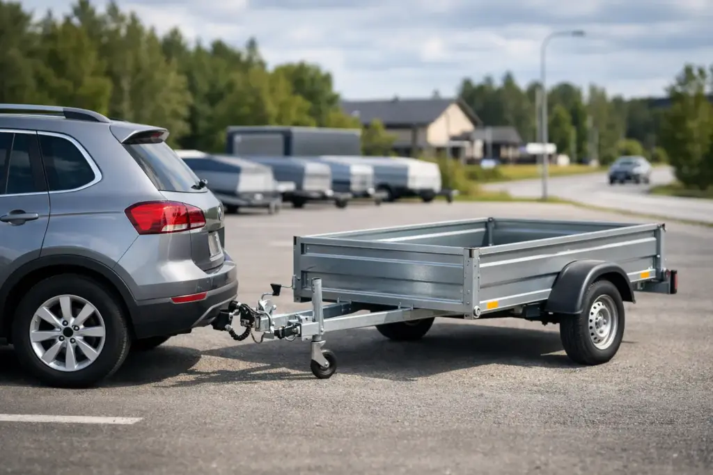 Peräkärryn vuokraus Raisiossa helposti